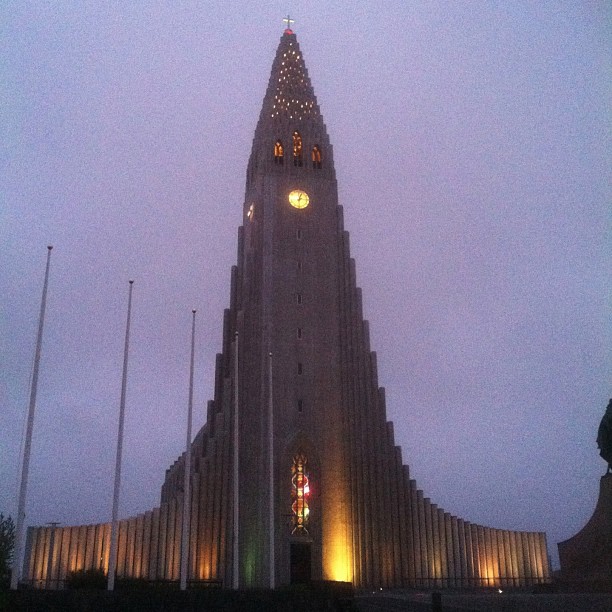 Reykjavik. 1:00 AM. And hello, Europe.
