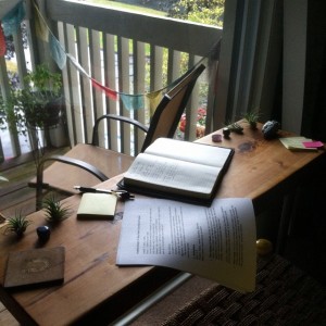 Rainy Wednesday in New England. And deep into course development. Writing as sacred ritual. Writing as a way of being. #TheLiteratiWriters #ComingBackSoon